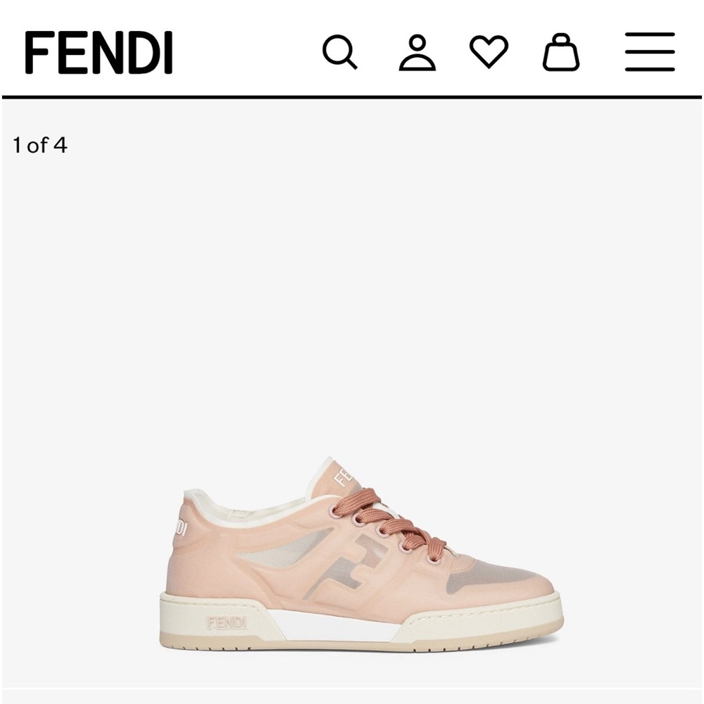Brand new with tags Fendi match sneakers